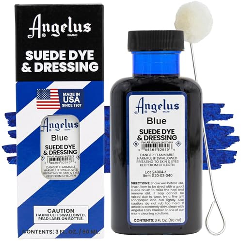 Angelus Suede Dye Blue