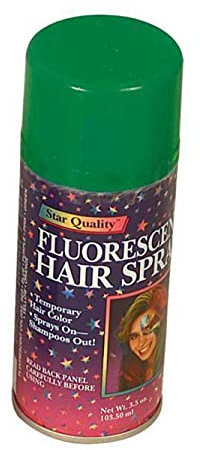 Grünes Fluoreszierendes Haarspray (Kostümzubehör)