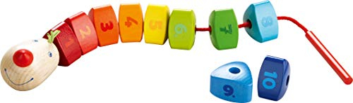 HABA Fädelsp. Zahlen-Drache