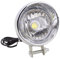 GOOFIT Cromo Motocicleta Faro lámreemplazo para de Cabeza con Copia de Seguridad Indicador Luz Integrado reemplazo para Scooter ATV Cruiser Chopper