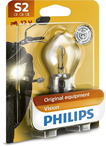 Philips 12728BW MotorradScheinwerferlampe S2, 1-er Blister
