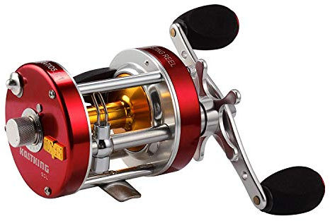 KastKing Rover Round Baitcasting Reel, Left Handed Fishing Reel,Rover60