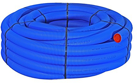Kunststoff-Flexrohr/Lüftungsrohr, 50 m Rolle, 75 mm