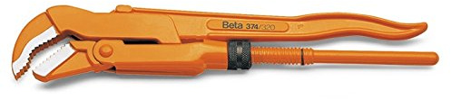 Beta 374 410 tubo chiave, modello svedese, ganasce 45 gradi sottile, 49 mm, spessore 13 mm, lunghezza 410 mm