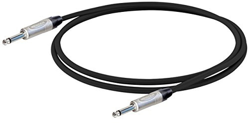 Bespeco NC100 cavo per strumenti jack mono Neutrik 1 m nero