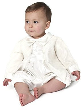 Vivaki Christopher Christening Suit in Ivory