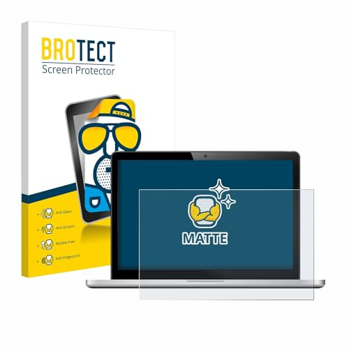 BROTECT Schutzfolie für Displays 13.3 (33.8 cm) [294x165.5 mm, 16:9] | Entspiegelnder Displayschutz Made in Germany Notebooks Matte Displayschutz-Folie Anti-Reflex Einfache Montage
