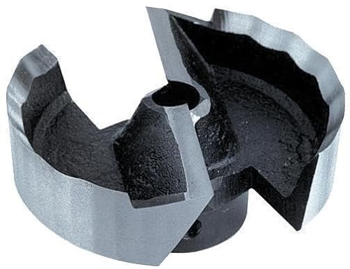 ENT 42450 Aufsteckversenker mit Wellenschliff WS, Durchmesser (D1) 12 mm, D2 50 mm, NL 17 mm, GL 38 mm