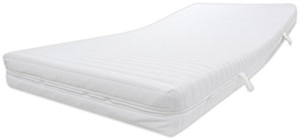 Dibapur® : Q Premium - 9 Zonen Orthopädische (RG38) Kaltschaummatratze H2/H3 (H2 90x200) x ca.15,5 cm Kern mit gesteppten Doppeltuchbezug ca. 16 cm Q Steht für Qualität. Made in Germany