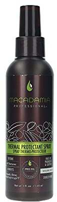 Macadamia Professional Thermal Protectant Hair Spray – Heat Protection Spray for Blow Drying, Frizz Control, All Types, Sulfate & Paraben Free, Hair Care, 5 fl oz