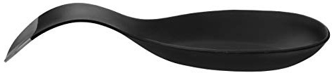 Premier Housewares 508834 Spoon Rest - Black H4 x W18 x D20cm