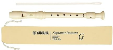Yamaha 082009 - Flauto Yamaha e Scovolino in Blister Multicolore