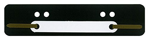 Heftstreifen / schwarz / 100 Stück