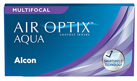Air Optix Aqua Multifocal Monatslinsen weich, 6 Stück, BC 8.6 mm, DIA 14.2 mm, ADD LOW, -7,75 Dioptrien