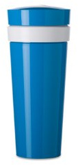 Mepal TAB Duo-Becher Aqua, Glas, Konisch, Trinkbecher, 200 ml
