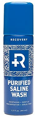 Recovery Aftercare Piercing Aftercare Gereinigtes Saline-Spray Ganz natürlicher Piercing-Reiniger 44,4 ml