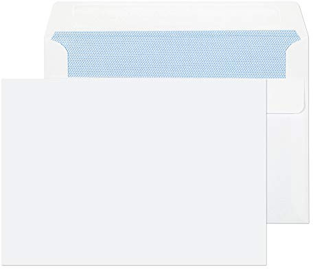 Blake Purely Everyday C6 114 x 162 mm 90 gsm Self Seal Wallet Envelopes (2602) White - Pack of 1000