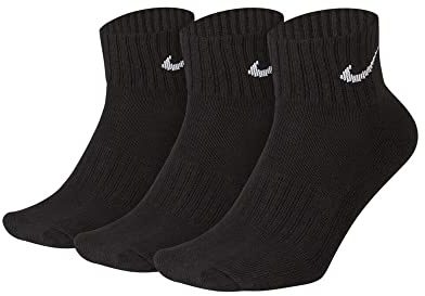 Nike Cushion Calze Da Training, Nero (Black/White), 42-46 (L) Unisex - Adulto