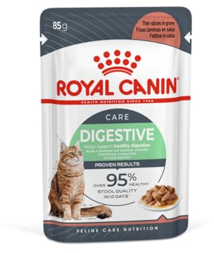 Royal Canin Digestive Care in Gravy Adult Wet Cat Food 85g (Pack of 12)