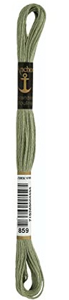 Anchor Stickgarne Anchor Sticktwist, Lauflänge: 8M 859