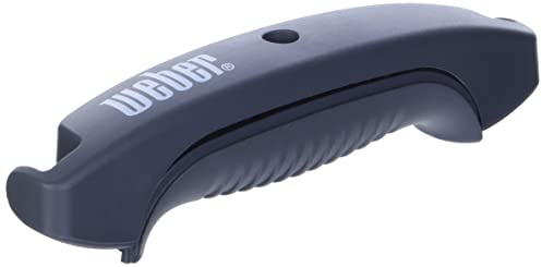 Weber Holzkohlegrill Werkzeughakenstiel, schwarz, 2.5 x 2.5 x 2.3 cm, 7478