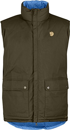 FJÄLLRÄVEN herr dunväst nr 6 M sportjacka, Dark Olive, XL