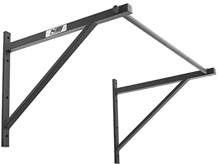 HOLD STRONG Fitness - Klimmzugstange für Functional-Training mit Studiozulassung nach EN 957 - perfekt geeignet für Kipping-Pullups und Muscle-Ups, weiter Wandabstand!