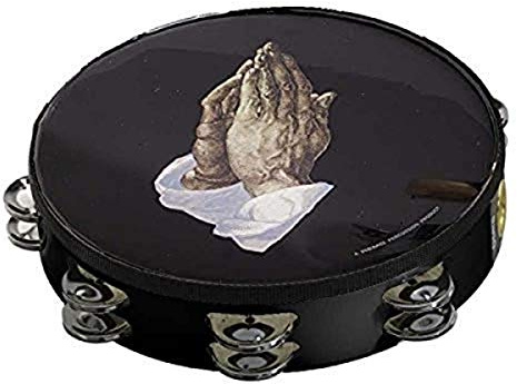 Remo TA-9210-14 Praise Tambourine - Praying Hand, 10
