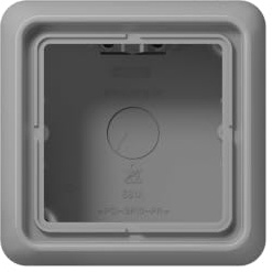 Jung CD581AGR Aufputz-Kappe mit Rahmen 1-Fach