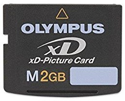 Olympus Stylus 770 SW - Tarjeta de memoria para cámara digital (2 GB, tipo M+)