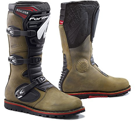 FORMA Botas de Moto Trial Boulder Homologado CE | Acabado resistente