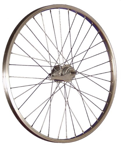 24 Pouces Roue arrière vélo 3 Vitesses rétropédalage 507-19 Argent