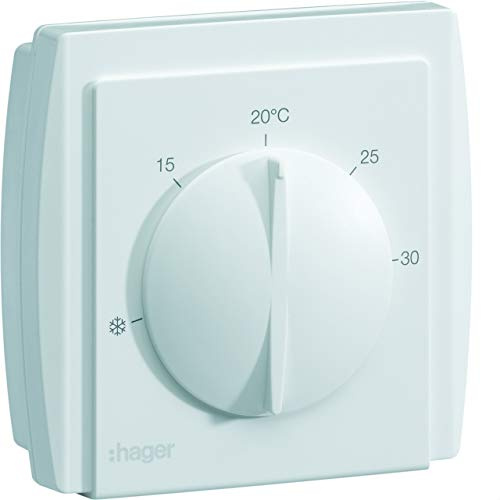 Termostato semplice ambiente - HAGER 54185 a membrane - HAGER SAS : 54185