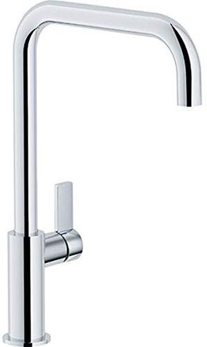 Franke 115.0266.451 + SR01 Green Set of Chromed Kitchen Sink Tap with Fixed Spout - Grey