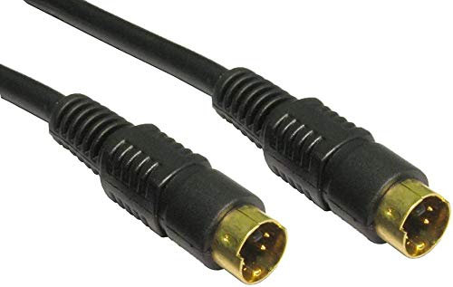 World of Data 5m SVHS Cable - 24k Gold Plated - S-Video - 4-pin - Male to Male - TV-Out - Graphics