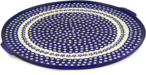 Bunzlauer Plat à gâteau en céramique Ø 40,0 cm Motif 166 a