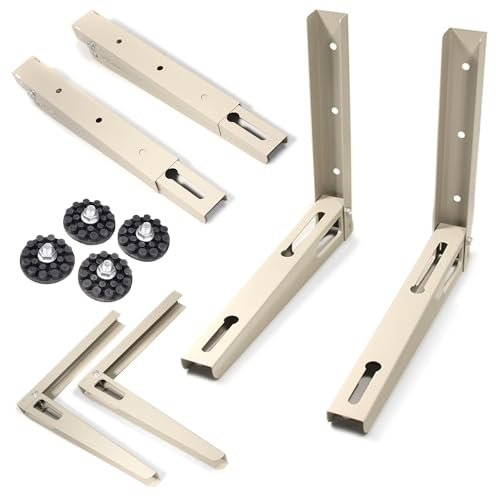 Maclean MC-621 Air Conditioner Condensing Unit Galvanized Steel Wall Mount Bracket up to 100kg