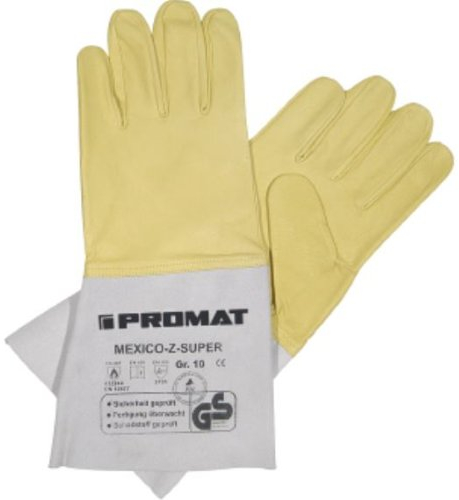 Schweißerhandschuhe Ausführung A, Top-Ziegennappal, Handschuhgröße : 9, Länge : 350 mm, VPE: 10