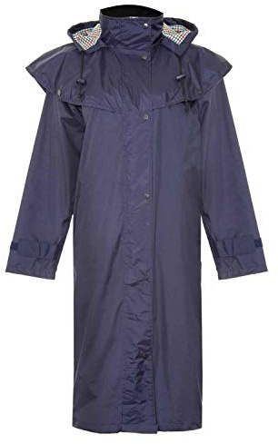 Champion Country Estate Womens Rain Sandringham Riding Coat Navy 12
