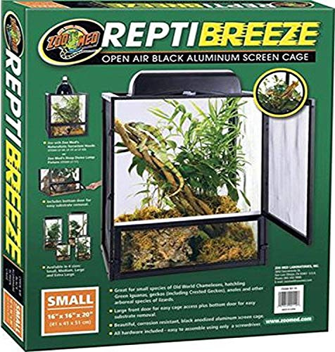 Zoo Med NT-10 ReptiBreeze Aluminium Terrarium 40 x 40 x 50 cm