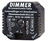 Funkempfänger, UP, 1 Kanal, Dimmfunktion, 300W, KOPP Free Control