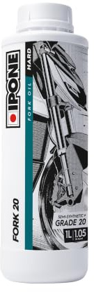IPONE - Motorrad-Gabelöl - Fork 20 - Für Harte Gabeln - halbsynthetisch - Höchstleistung - Anti-Reibung und Anti-Emulsion - 1L-Kanister