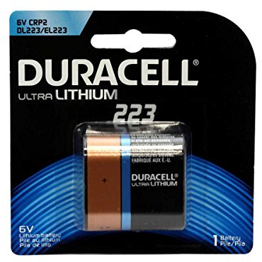 Duracell lithium 223 6 V