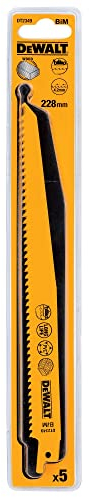 DEWALT DT2349QZ 228mm Reciprocating Blade Fast Cuts Wood with Nails Plastics