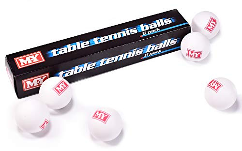 M.Y Table Tennis Balls | Box of 6 Table Tennis Balls
