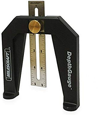 Milescraft Depth Gauge 8601 Stainless Steel
