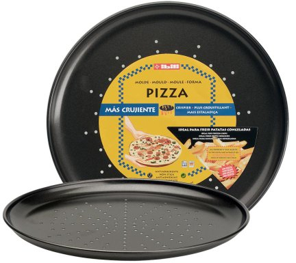 IBILI 821928 - Molde Pizza 28 cm Antiadherente Moka