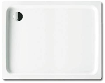 Kaldewei Duschwanne Duschplan inkl. Wannenträger Modell 416-2 100 x 75 x 6,5 cm, Ablaufloch Ø 9,0 cm, alpinweiß