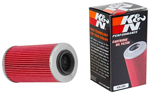K&N KN-556 Motorrad Ölfilter | kompatibel mit Sea Doo, Bombardier, John Deere (KN-556)