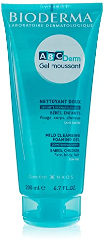Bioderma ABCDerm mild cleansing soap free body wash for babies & children 200ml